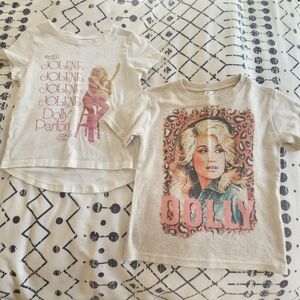 SOLD--- Dolly Parton Country Music Graphic T-shirt Bundle, Size 4-5
